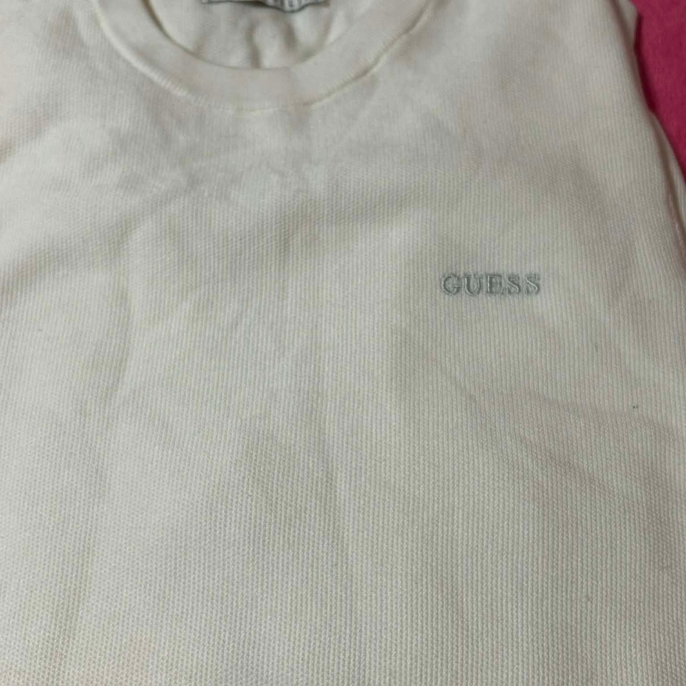 Guess Cream Crewneck Sweater